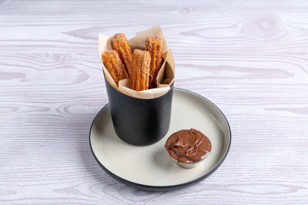 Mini Churros and Nutella